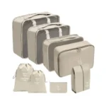 Bolsas Organizadoras para maleta - Set de 8 bolsas para viajar con orden y estilo